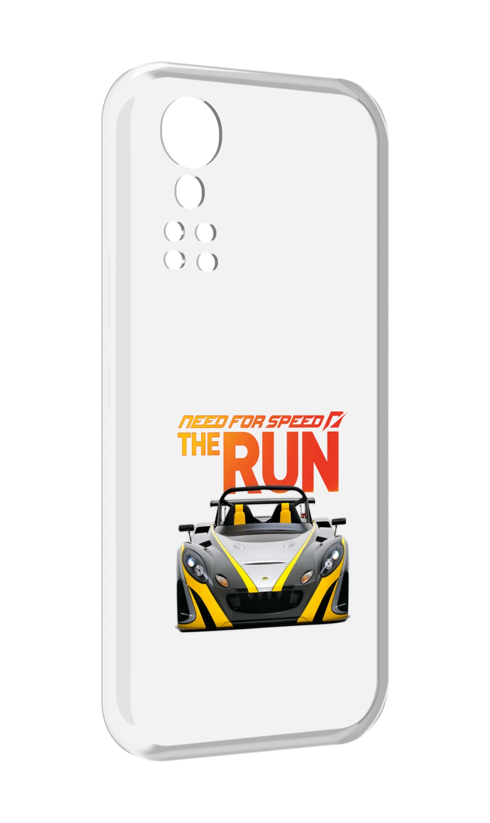 

Чехол MyPads гонка для ZTE Axon 30 5G / Axon 30S, Прозрачный, Tocco