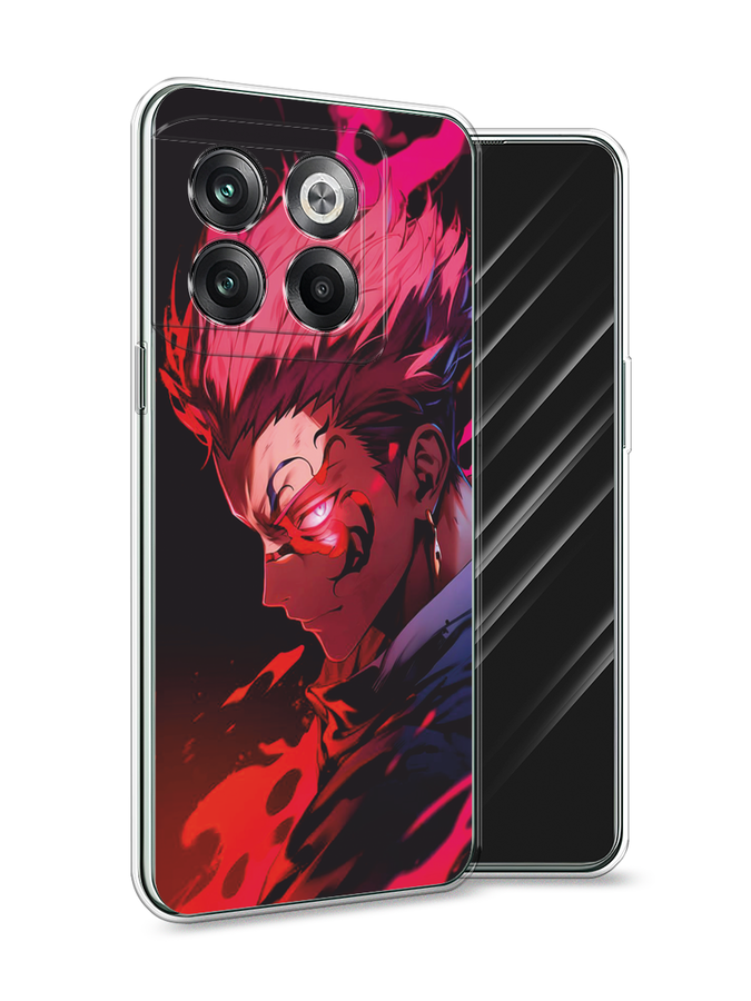 

Чехол Awog на OnePlus 10T/Ace Pro "Взгляд Сукуны", Розовый;красный;черный, 153350-1