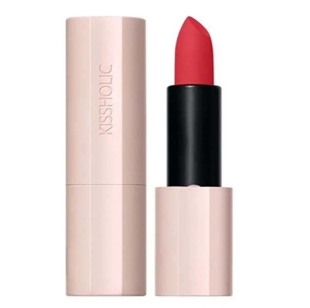 фото Матовая помада the saem kissholic lipstick matte rd07 triple red