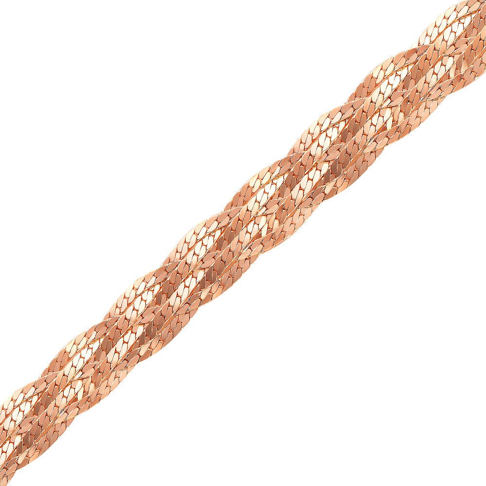 

Цепочка из красного золота 50 см 585Gold 504001105, Золотистый, 504001105