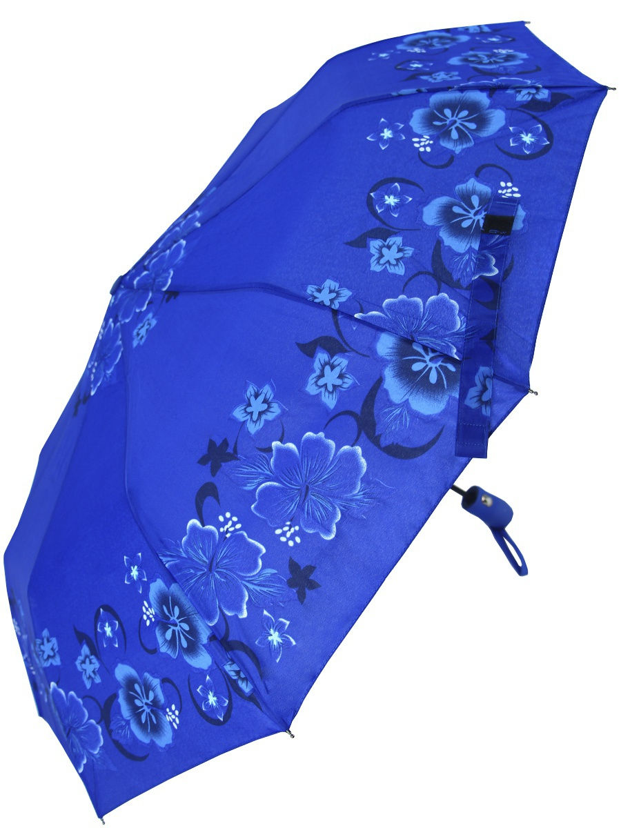 

Зонт женский RainBrella 151J голубой, 151J