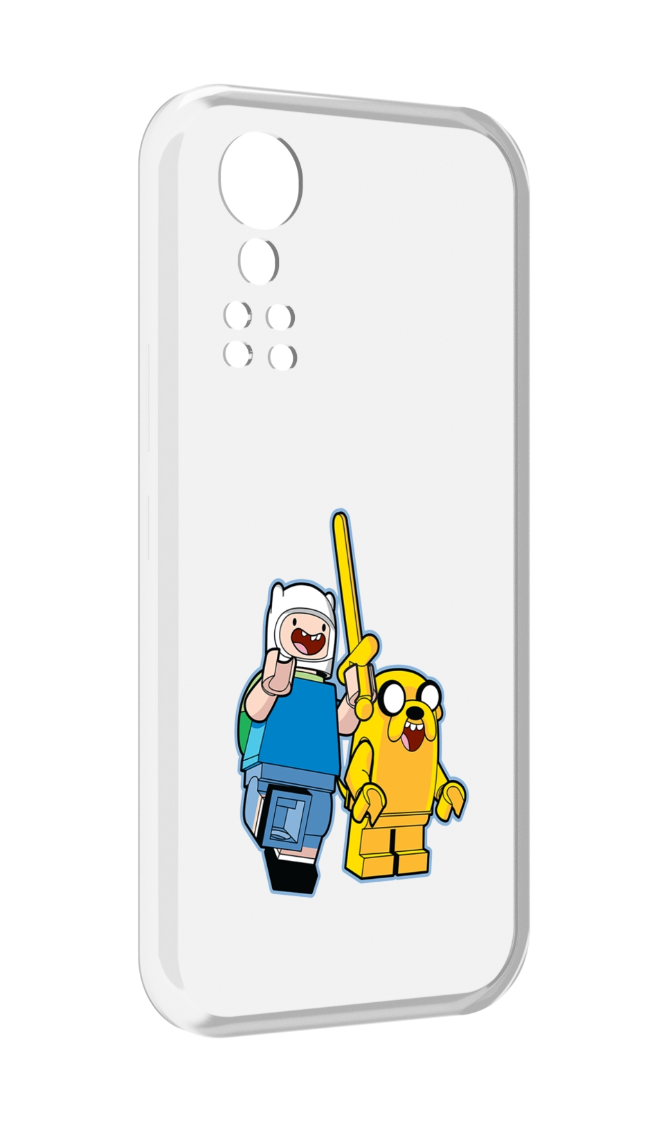 

Чехол MyPads время приключений лего для ZTE Axon 30 5G / Axon 30S, Прозрачный, Tocco