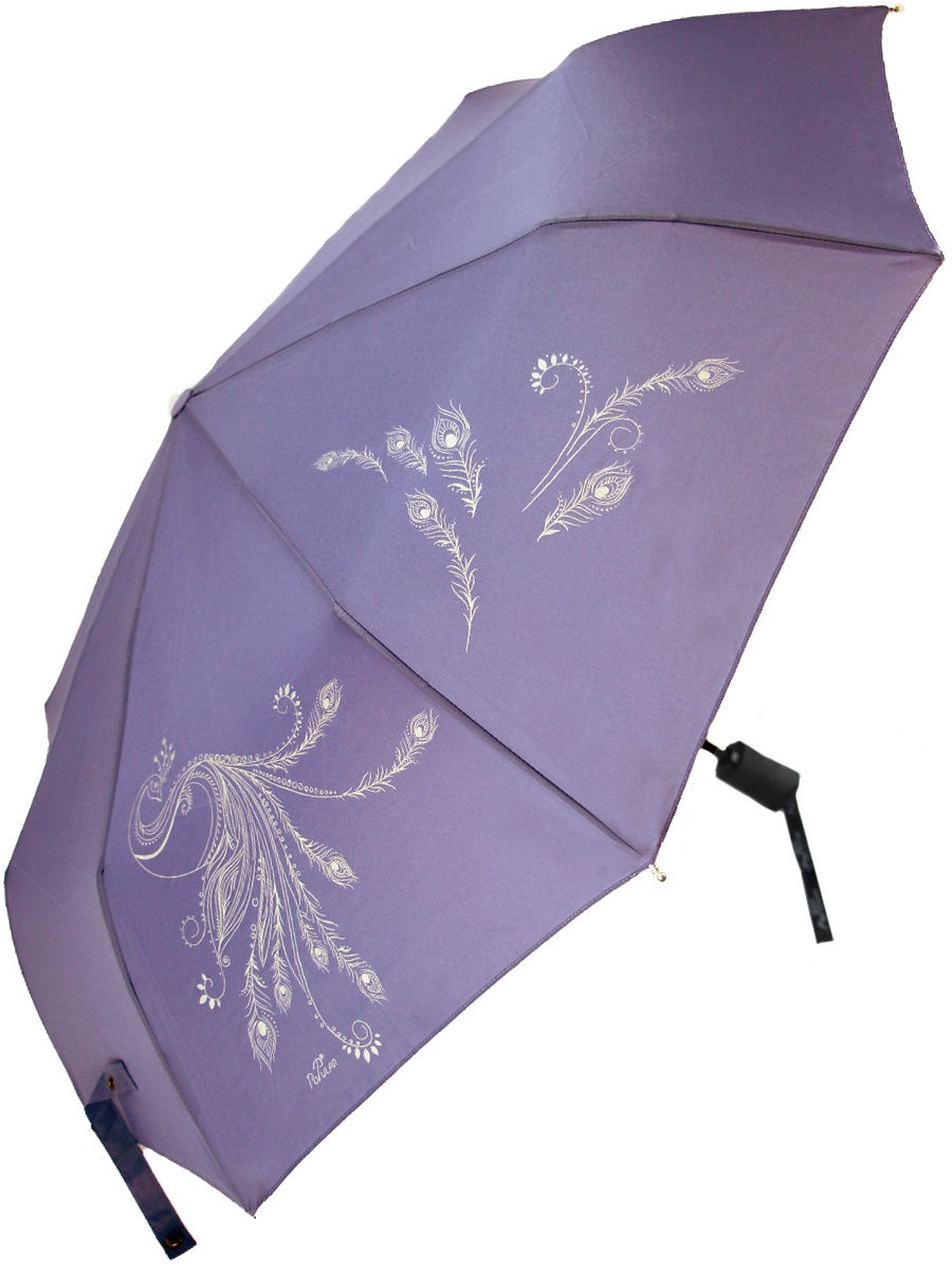 

Зонт женский Popular Umbrella 2602-25 васильковый/голубой, 2602-25