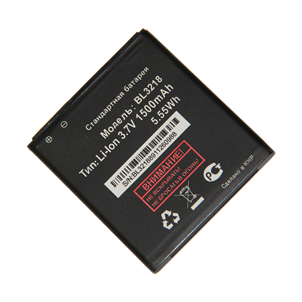 

Аккумуляторная батарея Promise Mobile BL3218 для смартфона Fly IQ400W (Era Windows), BL3218