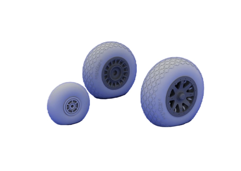 

648192 Eduard 1/48 Дополнение для PBY-5A wheels, 648192