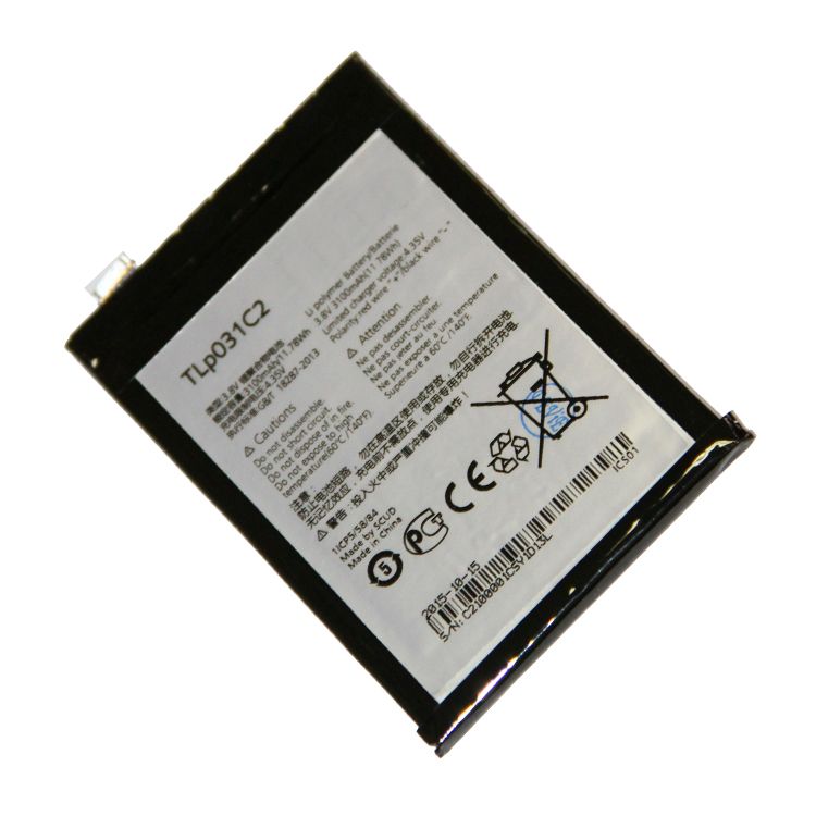 Аккумуляторная батарея Promise Mobile TLp031C2 для смартфона Alcatel OT 8030B/8030Y