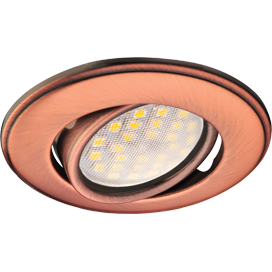 

Ecola MR16 DH03 GU5.3 Светильник встраиваемый выпуклый скрытый крепеж лампы М