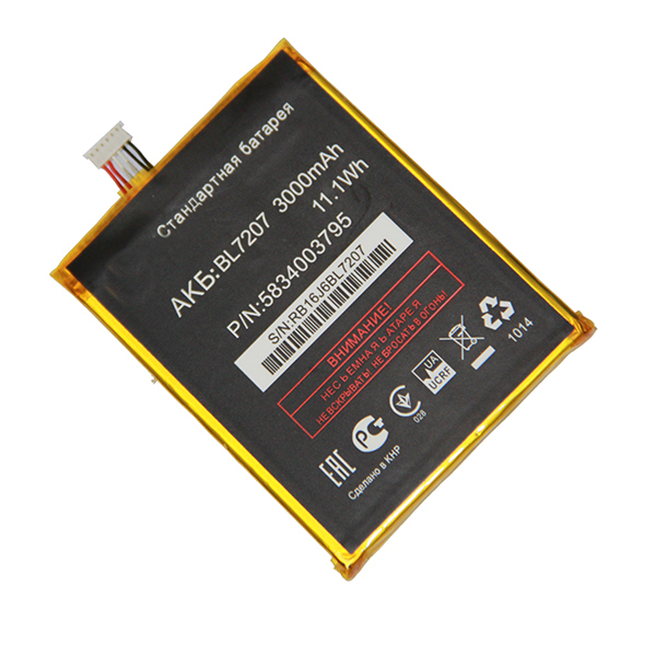 

Аккумуляторная батарея Promise Mobile BL7207 для смартфона Fly IQ4511 (Octa Tornado One), BL7207