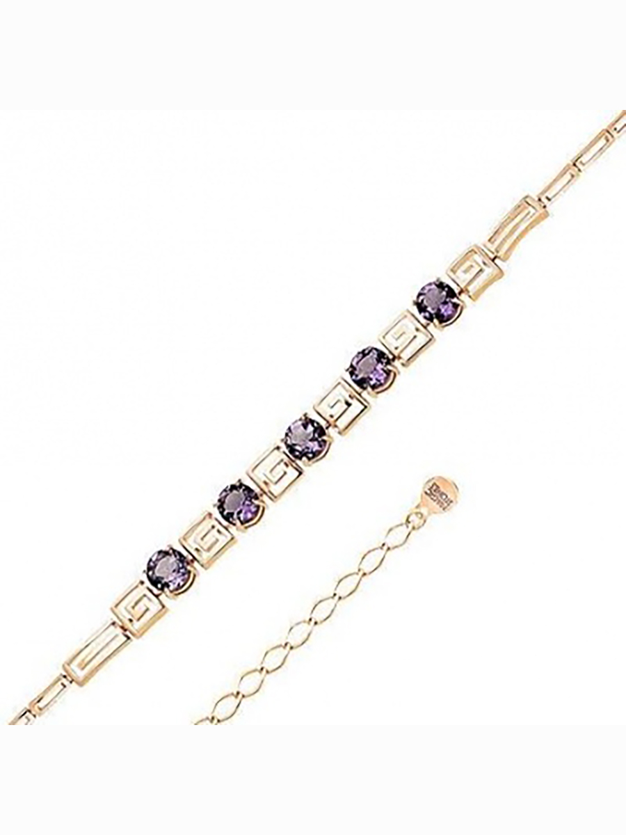 

Браслет из красного золота с александритом р. 18,5 Master Brilliant 08-1-090-4800-010, 08-1-090-4800-010