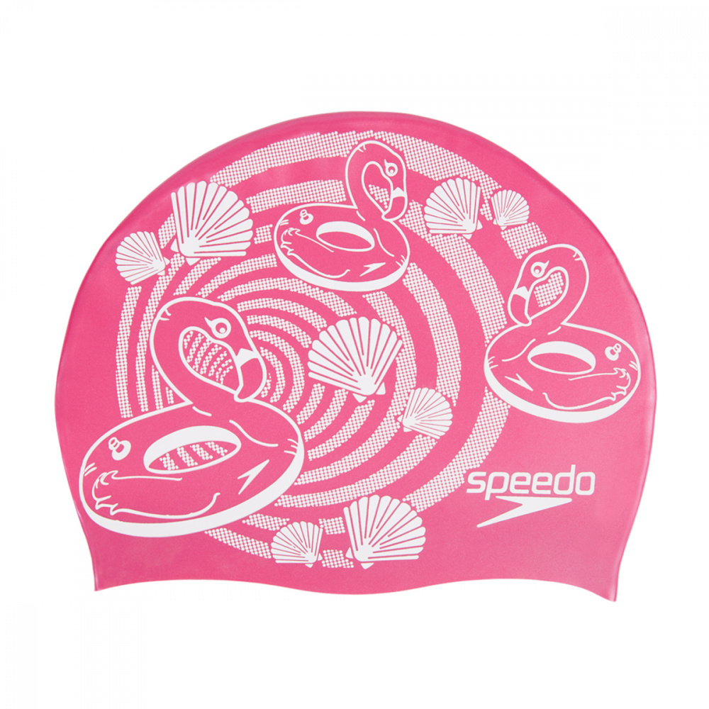 

Шапочка для плавания Speedo Junior Slogan Cap 3087 pink, Розовый, Junior Slogan Cap