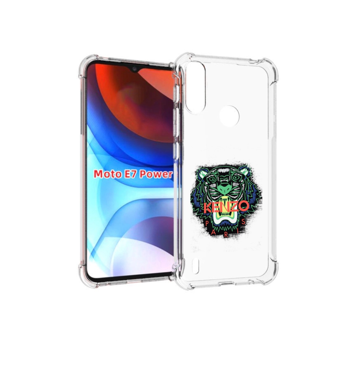 

Чехол MyPads кинзо для Motorola Moto E7 Power, Прозрачный, Tocco