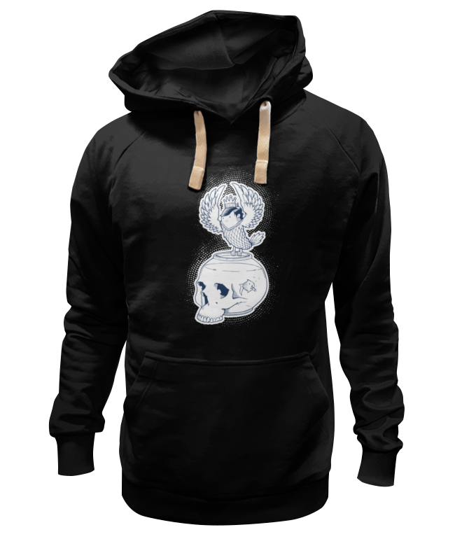 

Худи унисекс Printio Fish scull / череп аквариум черное 3XL, Черный, Fish scull / череп аквариум
