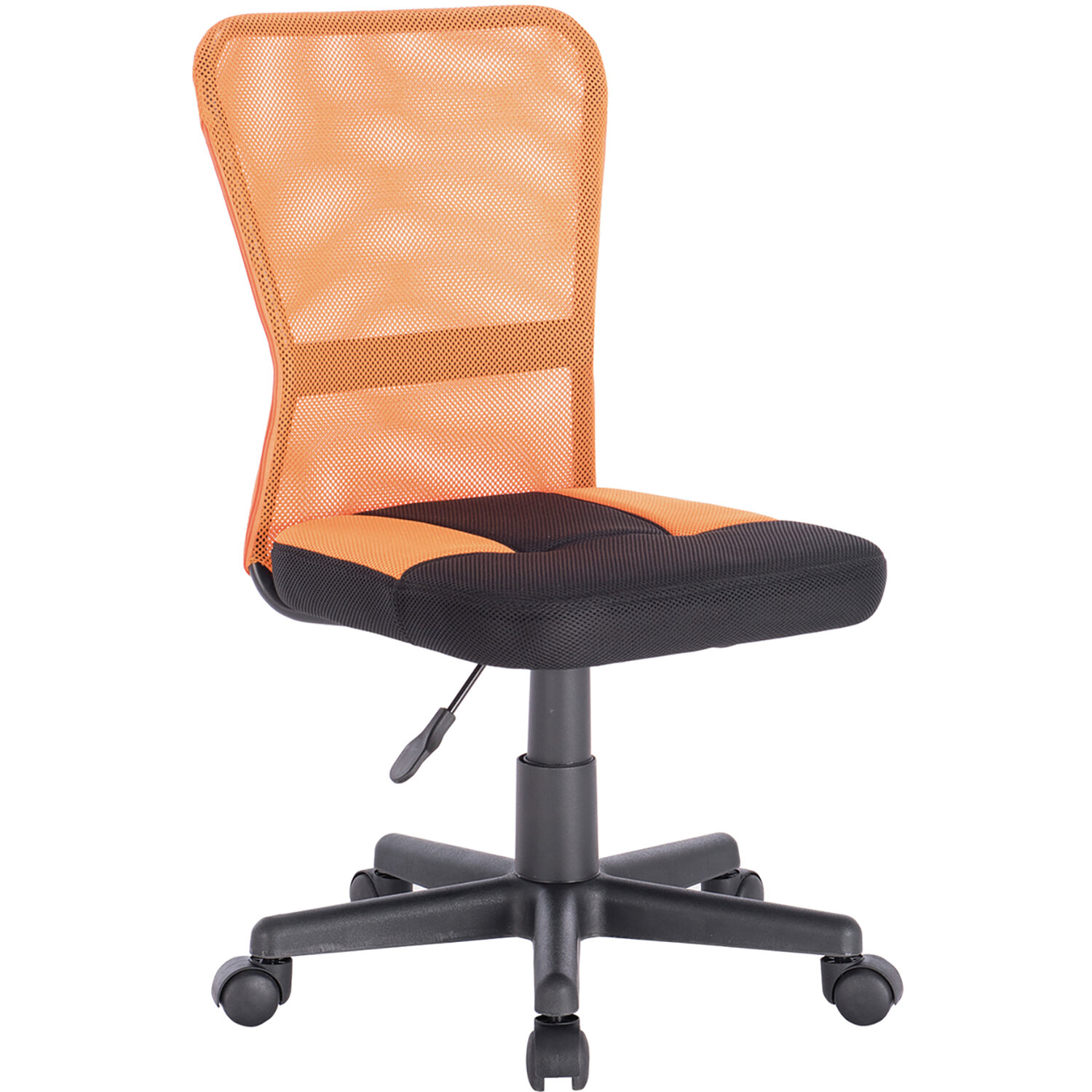 Кресло компактное BRABIX  Smart MG-313, черный/оранжевый