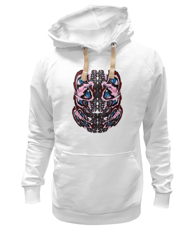 

Толстовка унисекс Printio Dead bear белая 3XL, Dead bear