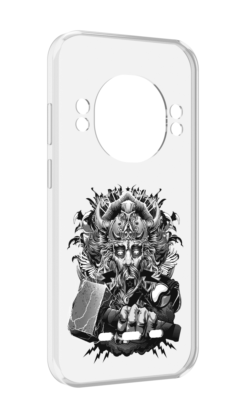 

Чехол MyPads злой тор для UleFone Power Armor 16 Pro, Прозрачный, Tocco