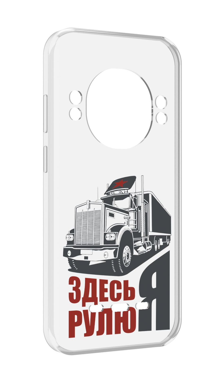 

Чехол MyPads здесь я рулю для UleFone Power Armor 16 Pro, Прозрачный, Tocco