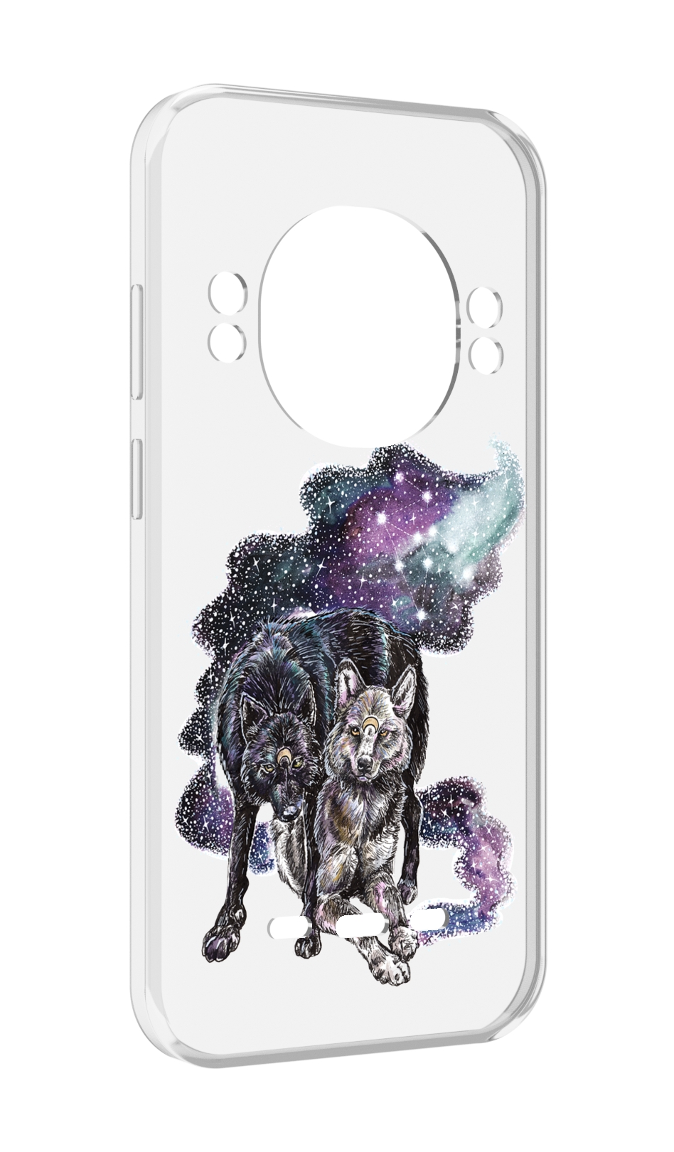 

Чехол MyPads звездные волки для UleFone Power Armor 16 Pro, Прозрачный, Tocco