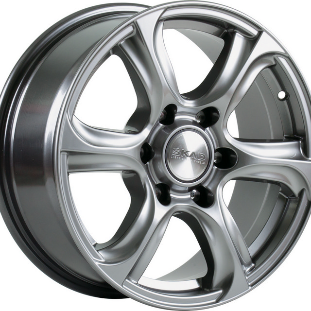 

Колесный диск СКАД Скала (Gt) 7.5xR17 ET30 6*139.7 D106.2, Графит