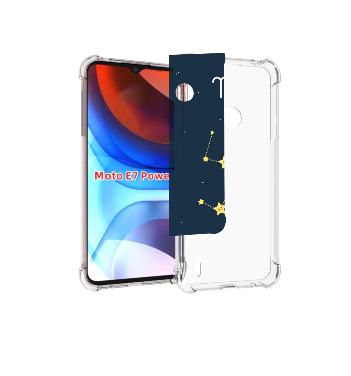 

Чехол MyPads знак-зодиака-дева-3 для Motorola Moto E7 Power, Прозрачный, Tocco