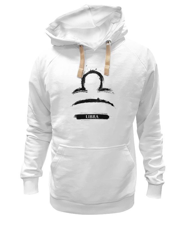 

Худи унисекс Printio Знак зодиака весы белое 3XL, Белый, Знак зодиака весы