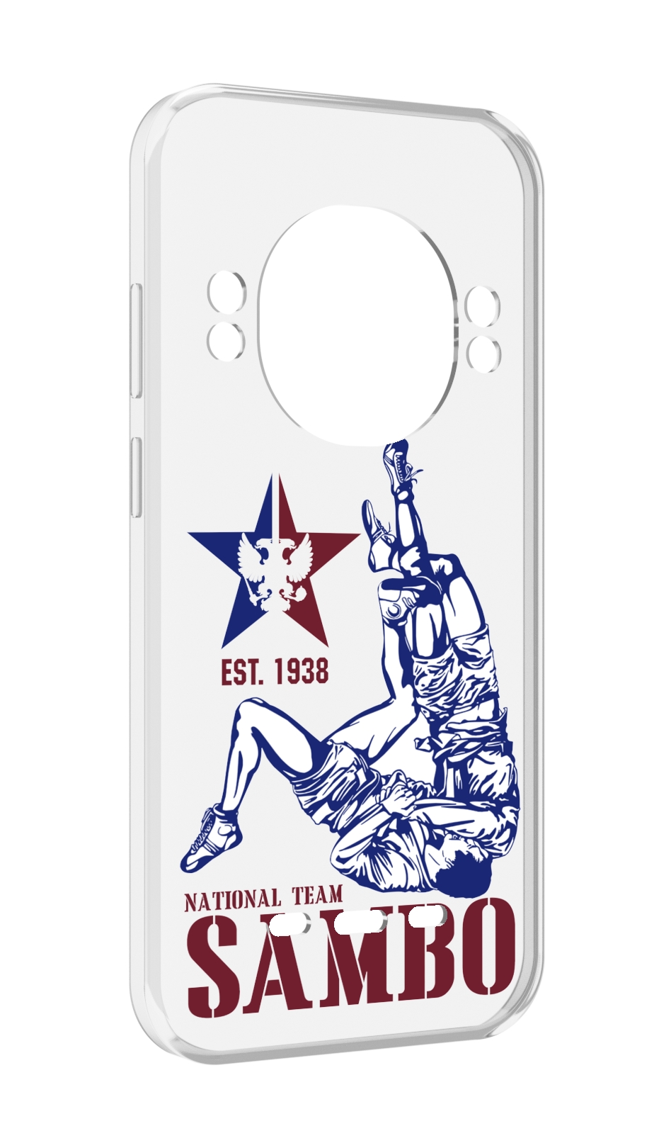 

Чехол MyPads единоборства самбо для UleFone Power Armor 16 Pro, Прозрачный, Tocco