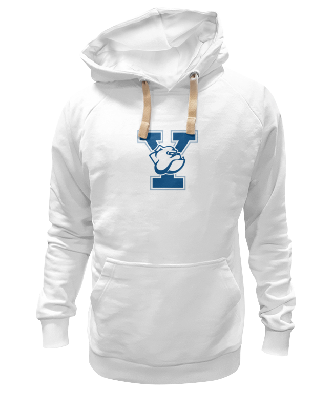 

Худи унисекс Printio Yale bulldogs белое 3XL, Белый, Yale bulldogs
