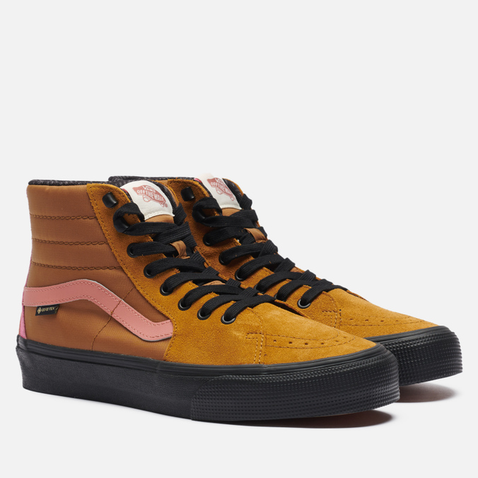 фото Кеды мужские vans sk8-hi gore-tex коричневые 8.5 us