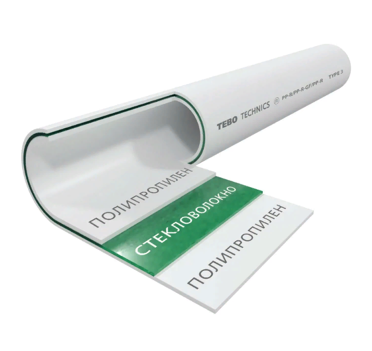 Труба TEBO R-TB 75, SDR6 (стекловолокно) 030010408