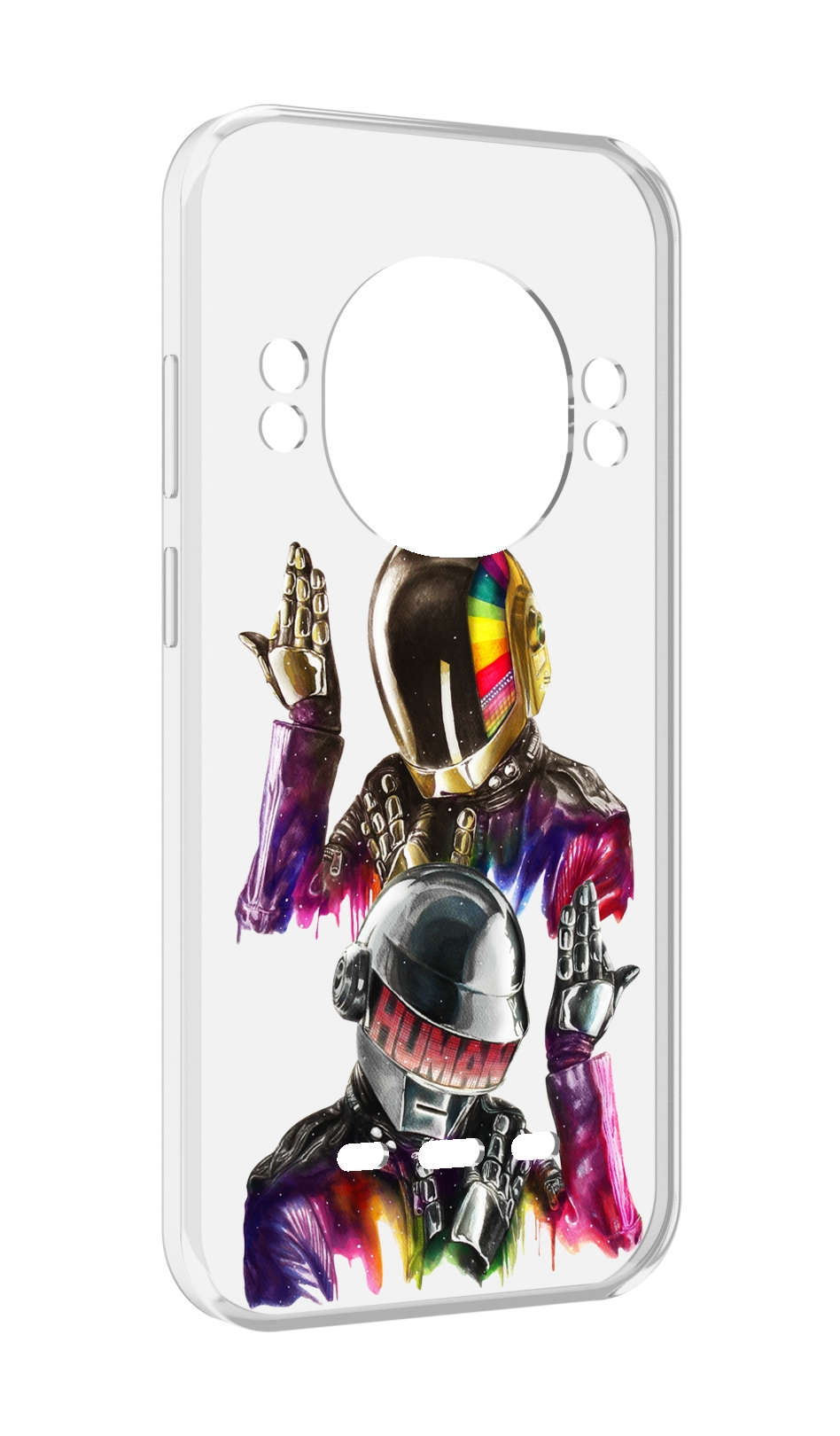 

Чехол MyPads диско космонавты для UleFone Power Armor 16 Pro, Прозрачный, Tocco