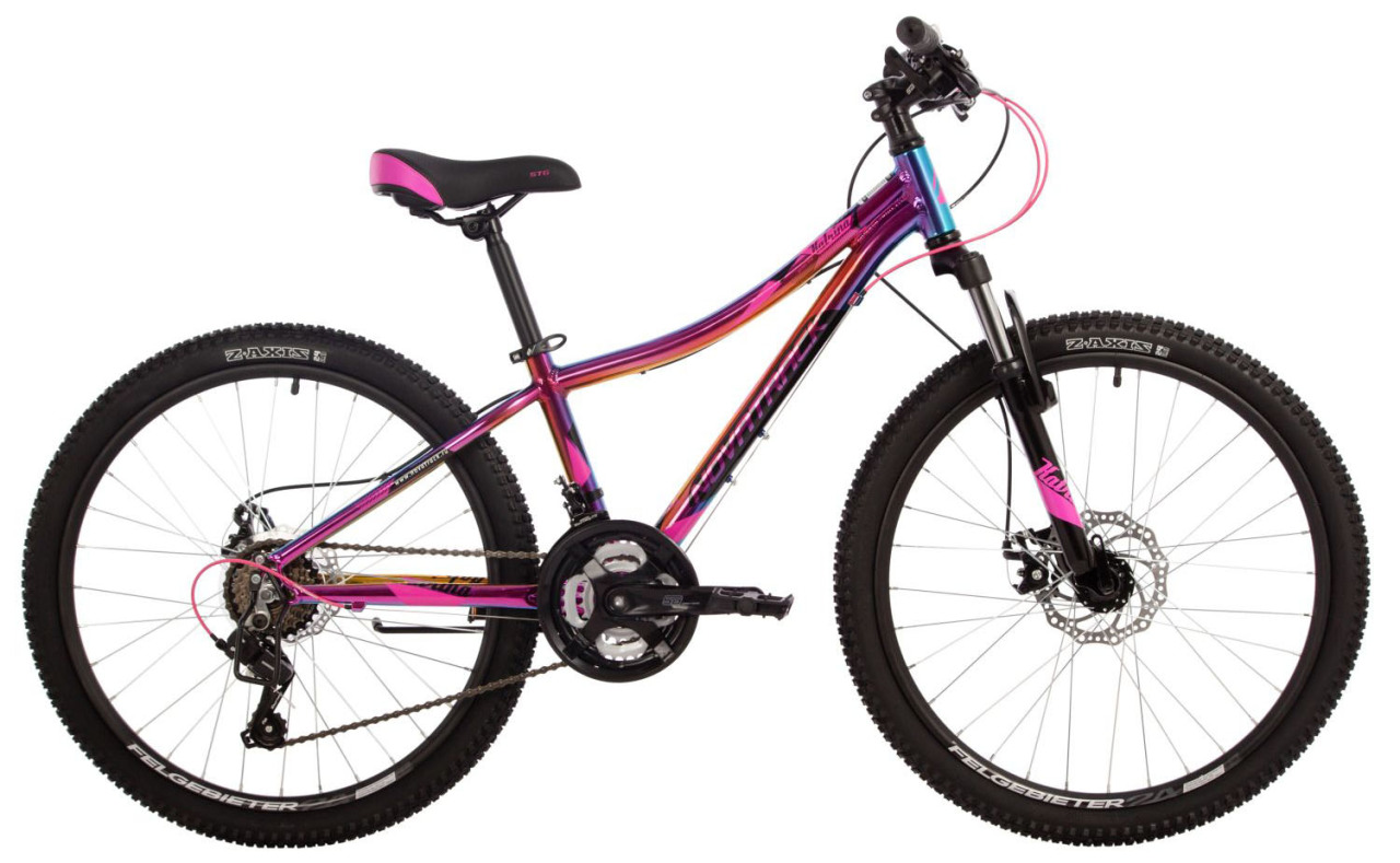 Novatrack Подростковый велосипед Novatrack Katrina Disc Metallic 24 2024 3398900₽