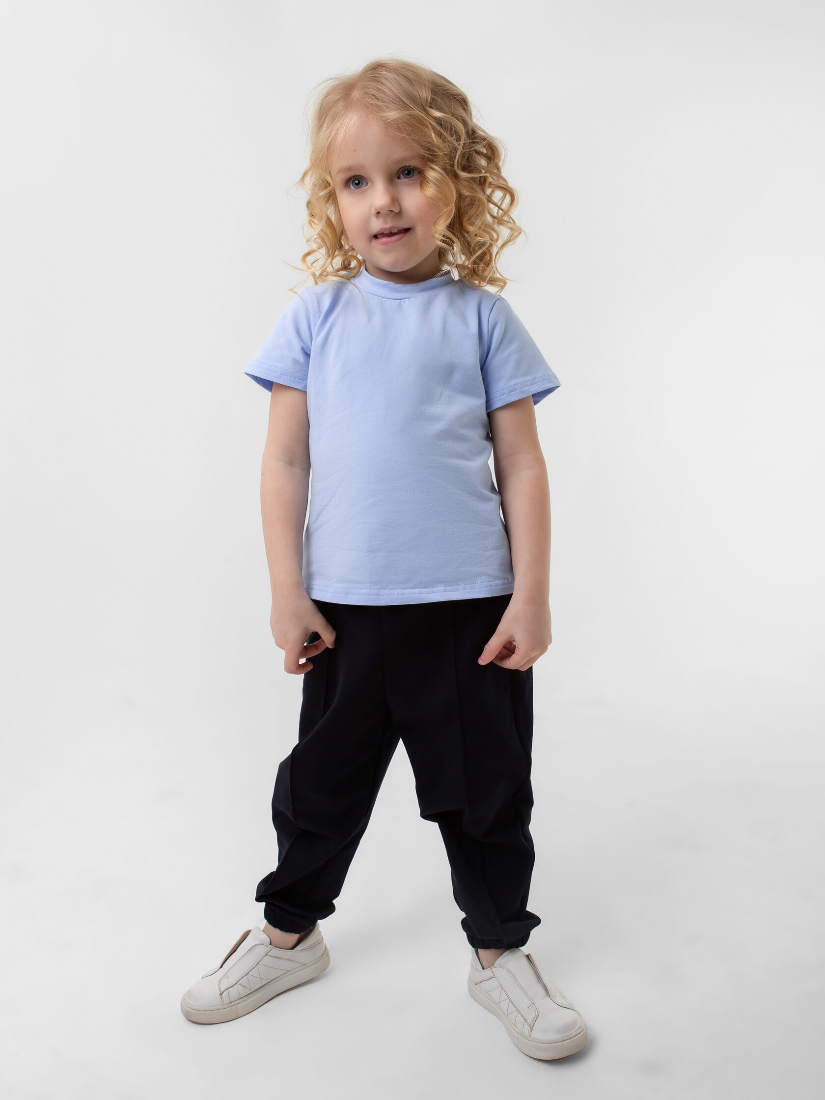 

Футболка детская Prime Baby PFU00502, светло-голубой, 104, PFU00502