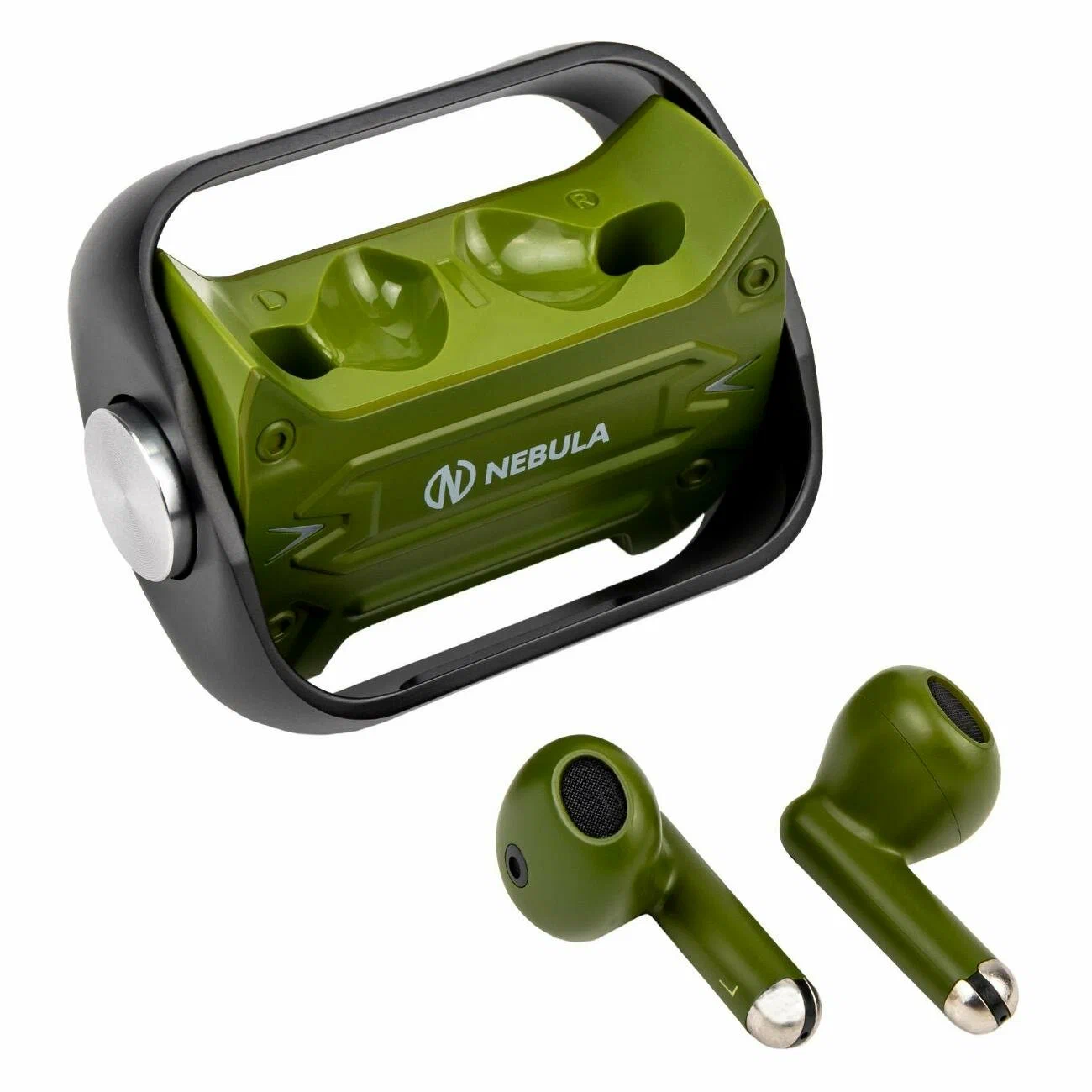 

Наушники True Wireless игровые Nebula STORM Green (NG-TWS10), NG-TWS