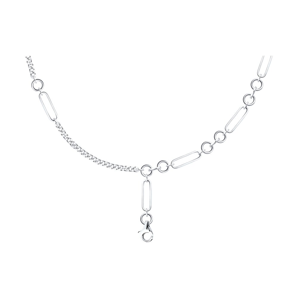 

Колье из серебра 50 см SKLV 94070639, 94070639