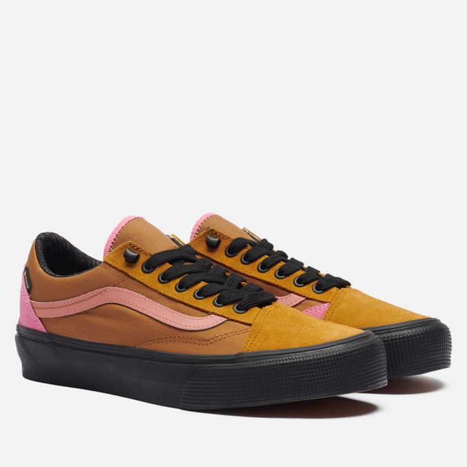 фото Кеды женские vans old skool gore-tex коричневые 38 eu