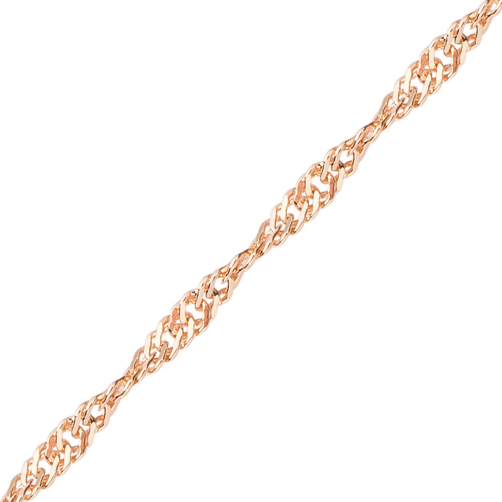

Цепочка из красного золота 45 см 585Gold 504001032, Золотистый, 504001032