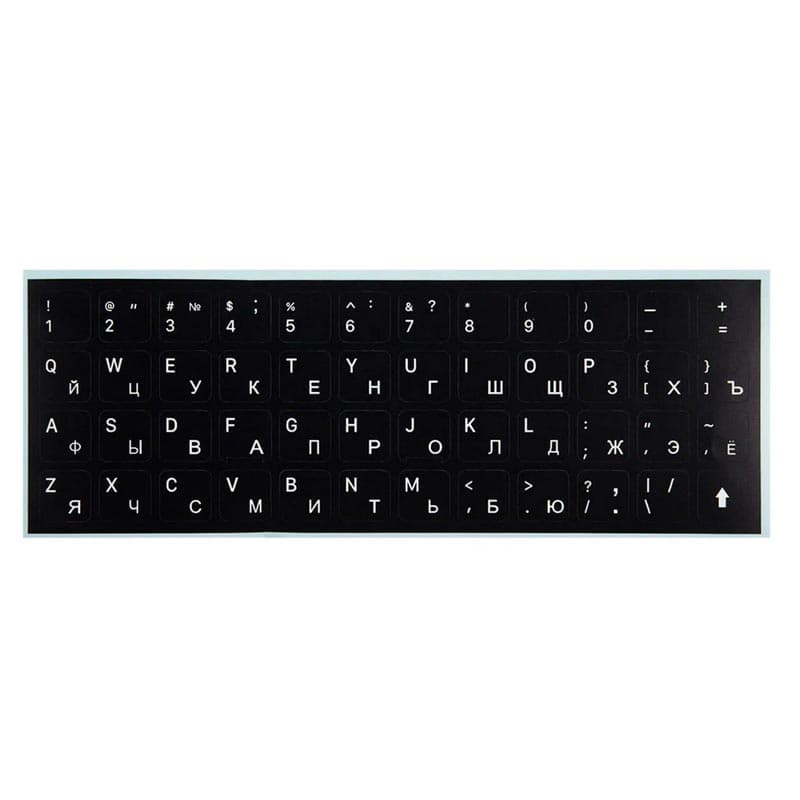 

Наклейка для клавиатуры Barn&Hollis (для MacBook рус./англ. (ver.2))