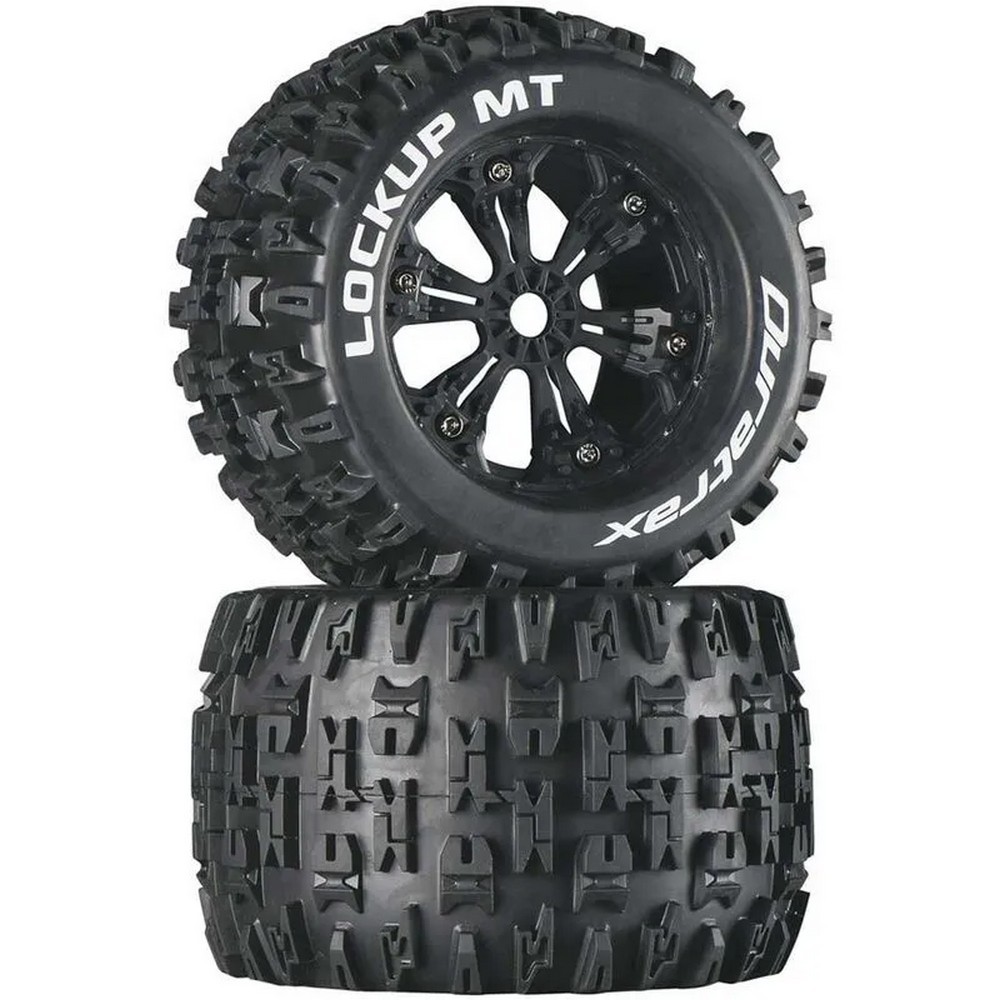 

Покрышка и колёсный диск перед/зад Lockup MT 3.8" 17 мм (2шт.) (чёрные)