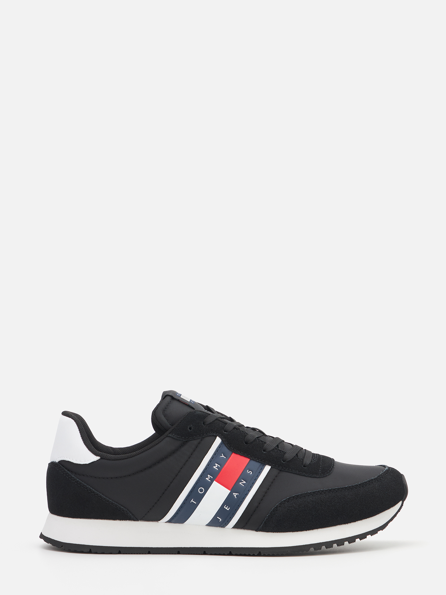 Кроссовки мужские Tommy Hilfiger Runner Casual Ess EM0EM01351 черные 43 EU Китай черный