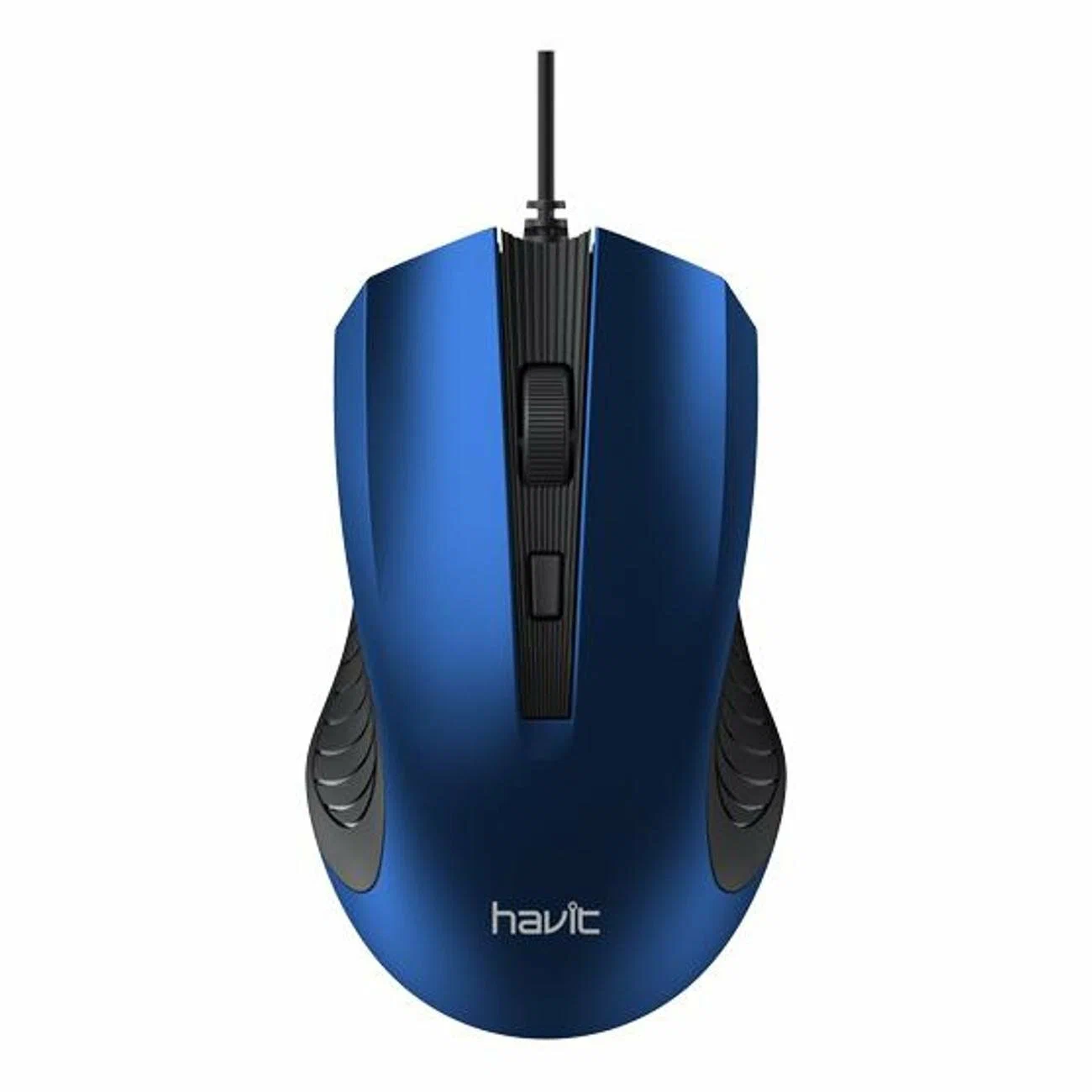 Проводная мышь Havit HV-MS752 синий, черный (HV-MS752 Black/Blue)