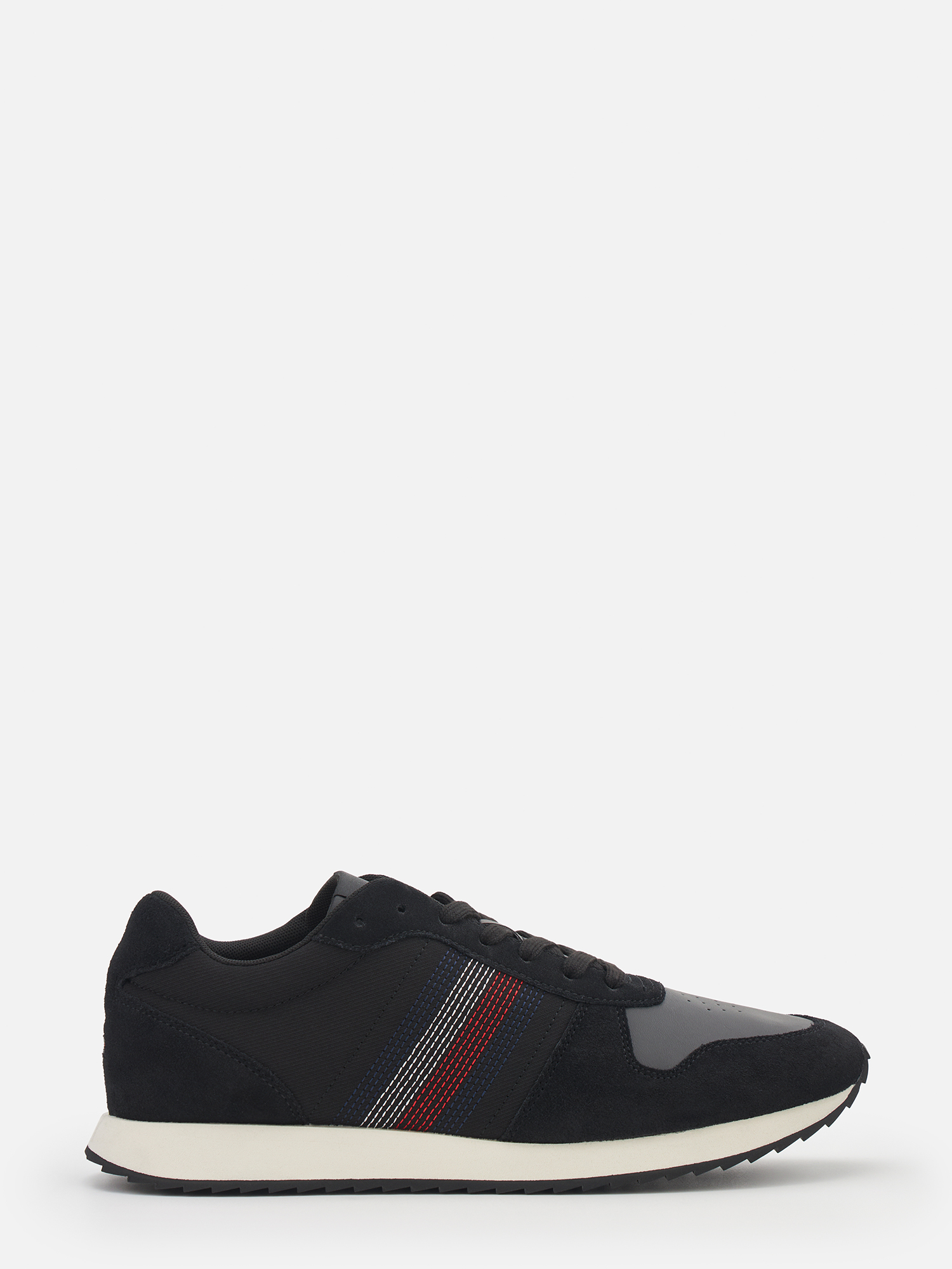 

Кроссовки мужские Tommy Hilfiger FM0FM05122 черные 41 EU, Черный, FM0FM05122