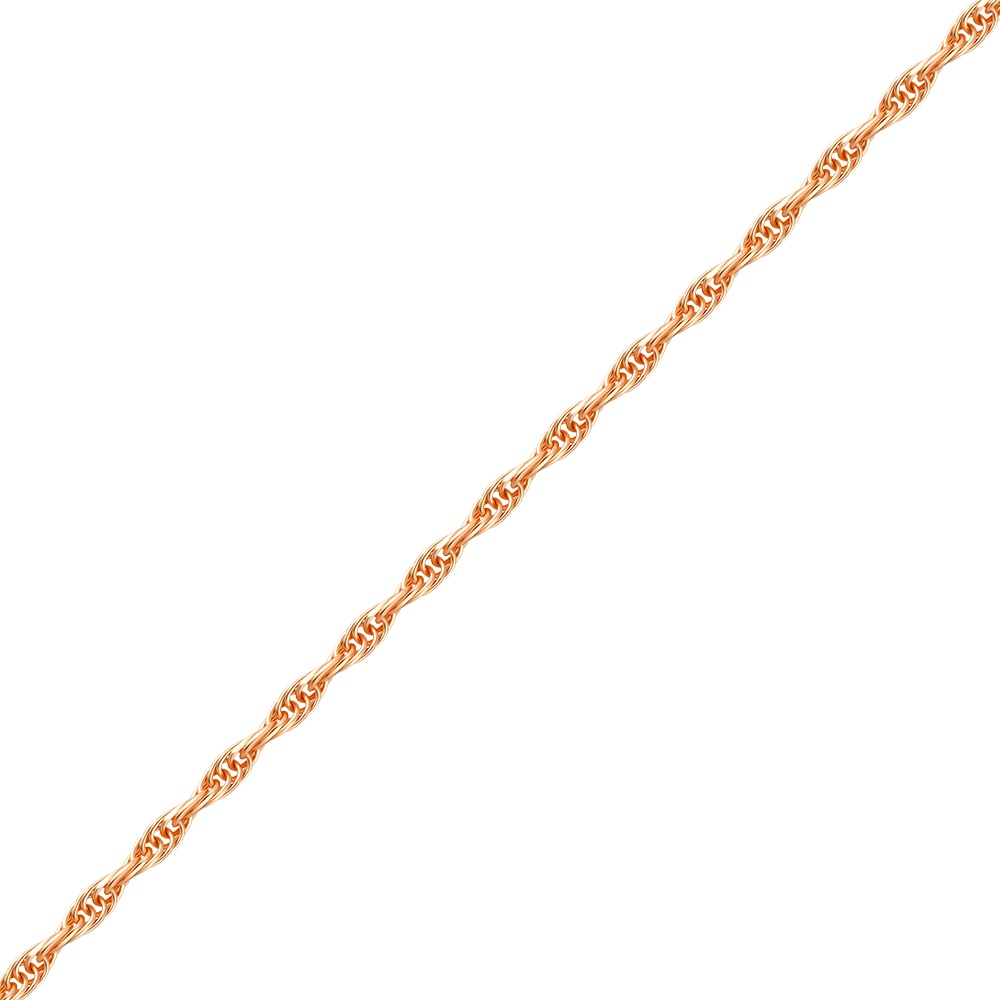 

Цепочка из красного золота 50 см 585Gold 504000356, Золотистый, 504000356
