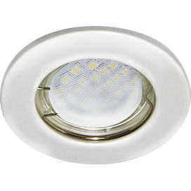 

Ecola Light MR16 DL90 GU5.3 Светильник встраиваемый плоский Перламутровое серебро