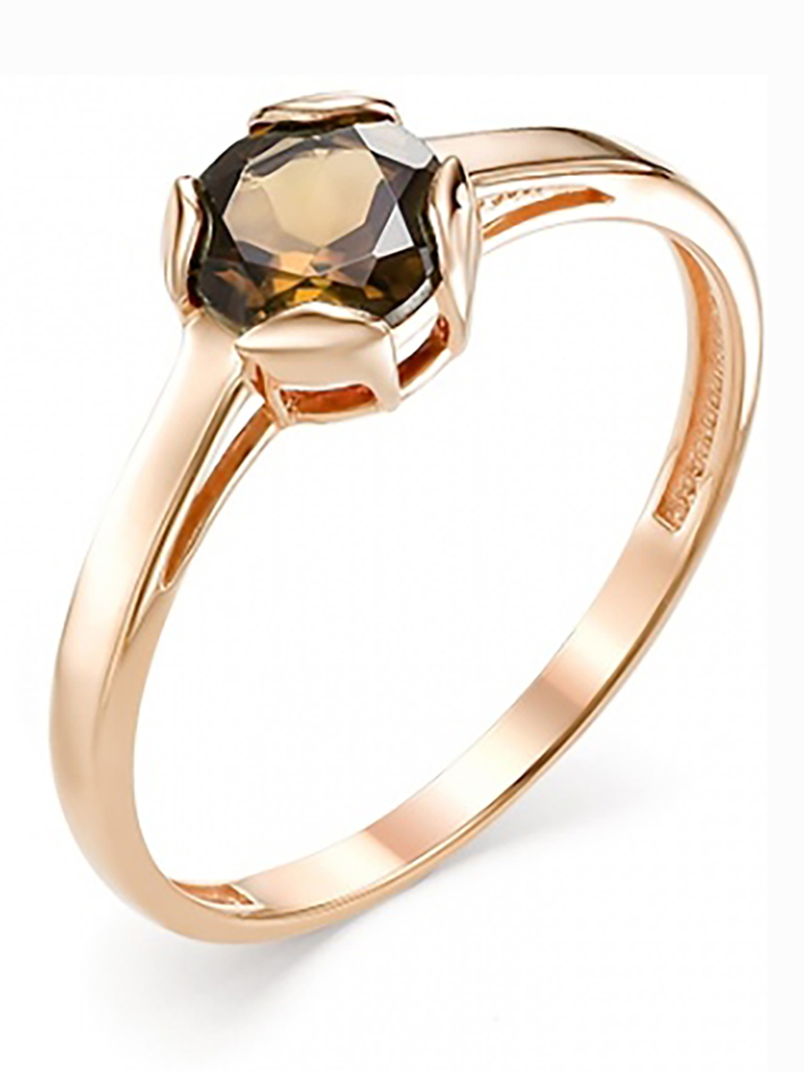 

Кольцо из красного золота с 1 раухтопазом р. 16,5 Master Brilliant 01-1-874-0400-010, 01-1-874-0400-010