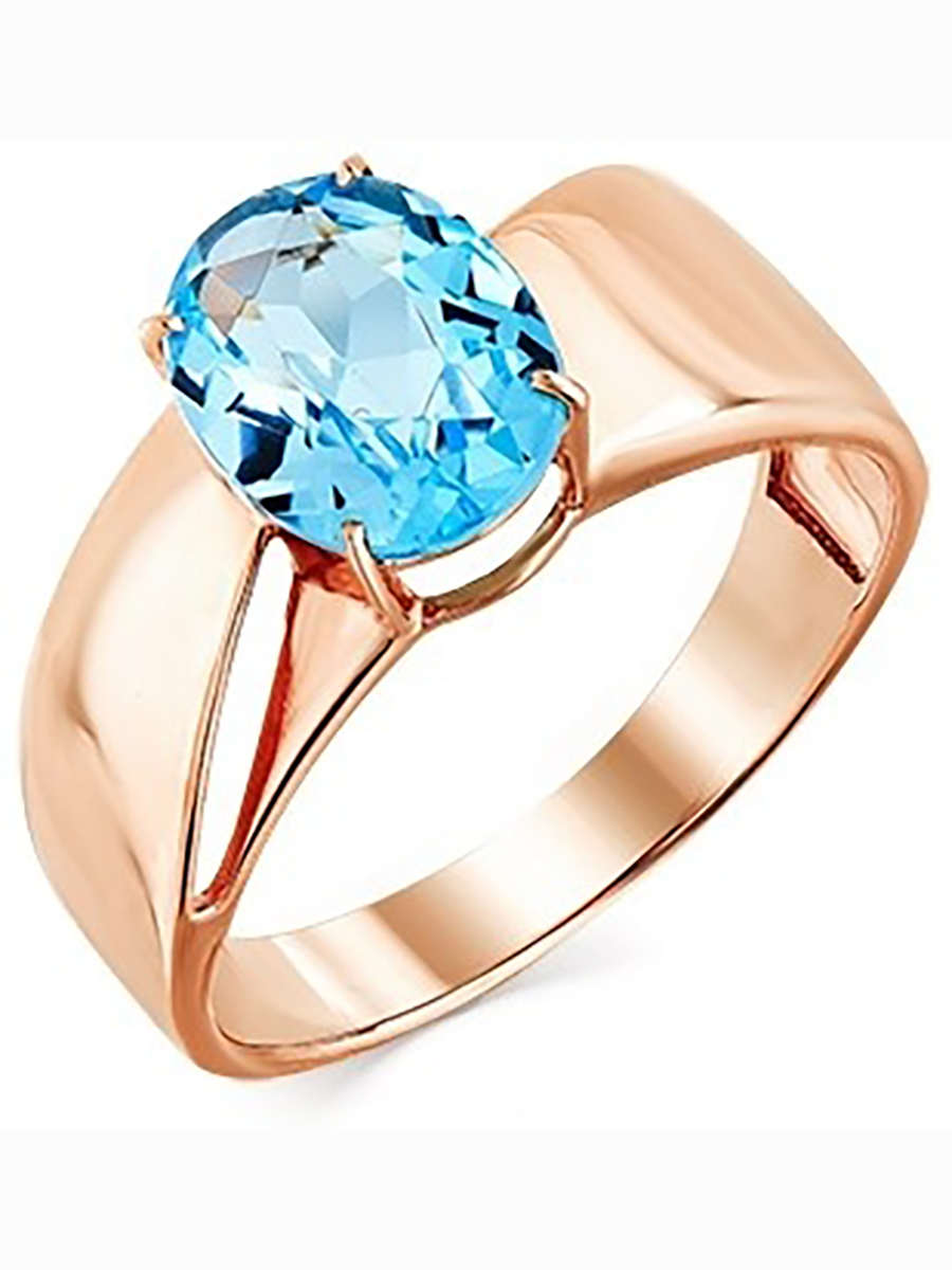 

Кольцо из красного золота с 1 топазом р. 18 Master Brilliant 01-2-699-1300-010, 01-2-699-1300-010