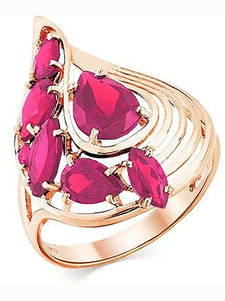 

Кольцо из красного золота с 7 корундами р. 18 Master Brilliant 01-2-611-1600-010, 01-2-611-1600-010