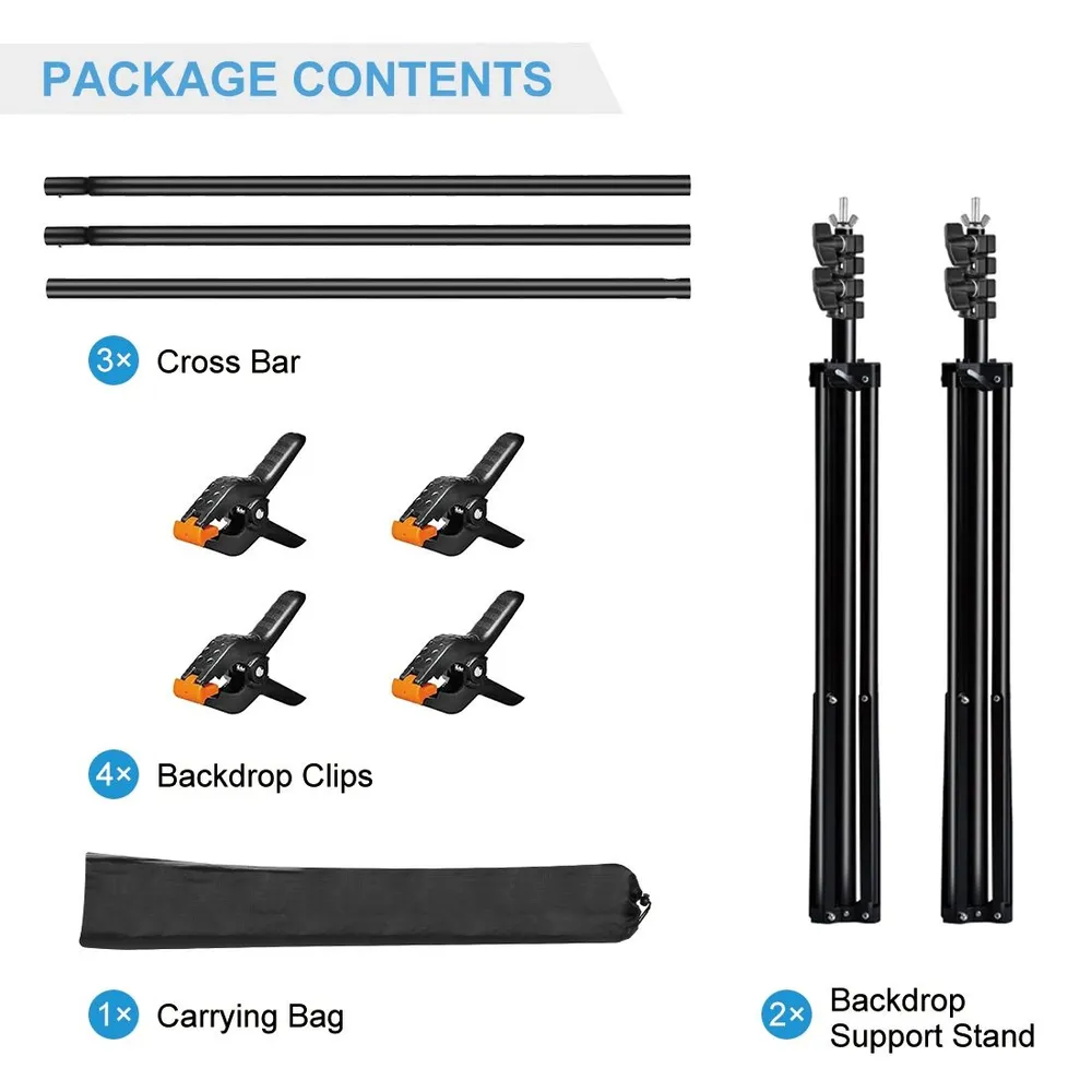 Держатель для фона Puluz 2х2м