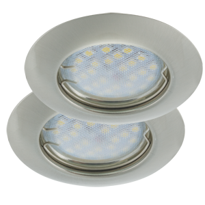 

Ecola Light MR16 DL90 GU5.3 Светильник встраиваемый плоский Сатин-Хром 30x80