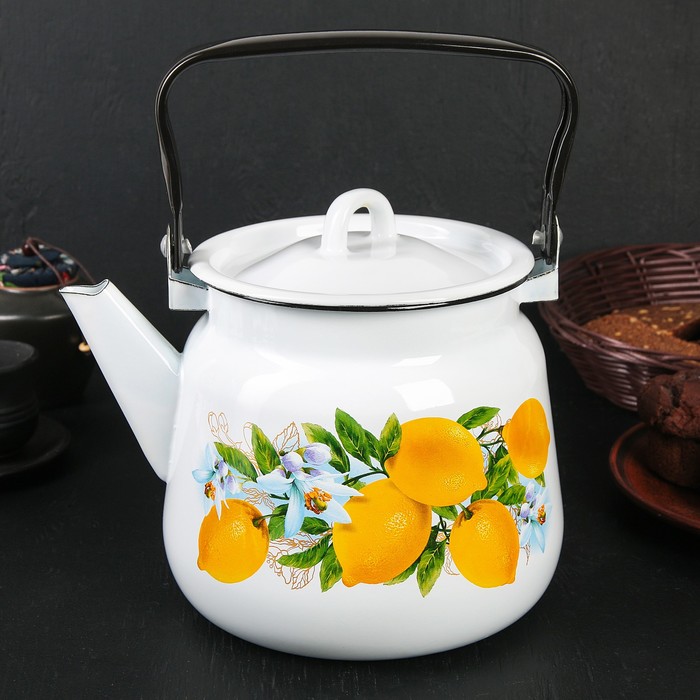 

Сибирские товары Лимоны, 3,5 л, белый с петлей, В ассортименте