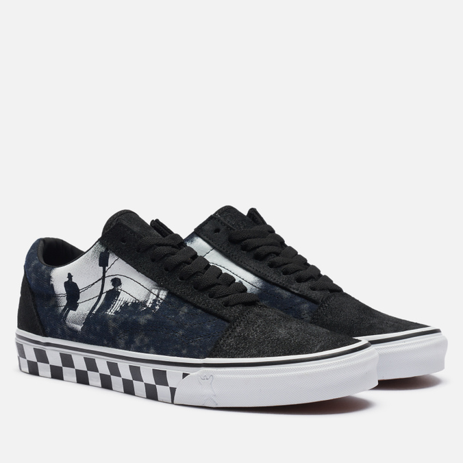 фото Кеды мужские vans x horror old skool low the exorcist черные 10 us