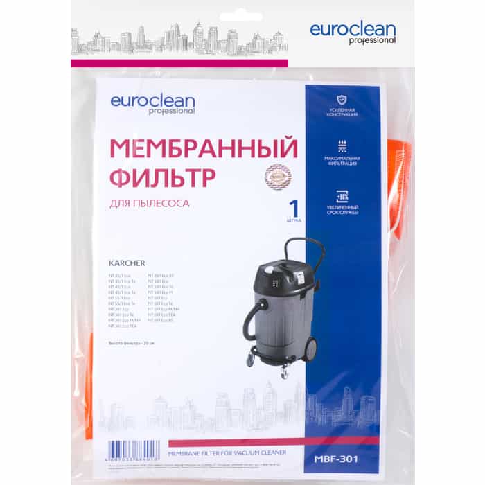 фото Пылесборник для пылесоса euroclean mbf-301